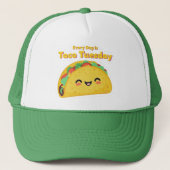 Elke dag is Taco dinsdag Trucker Pet (Voorkant)