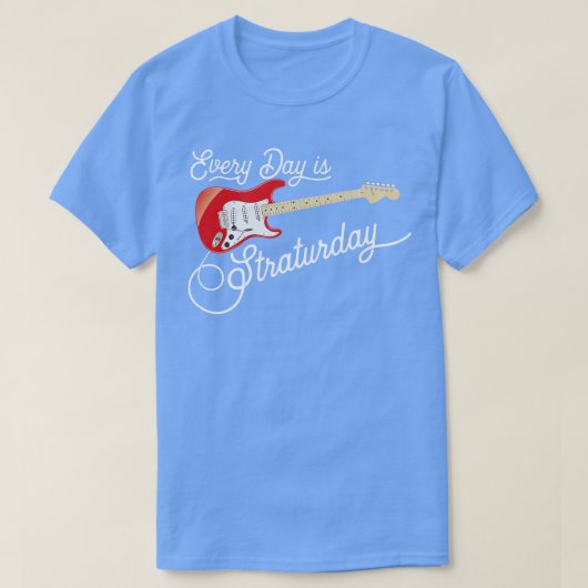 Elke dag is zaterdag 1 t-shirt (Design voorkant)