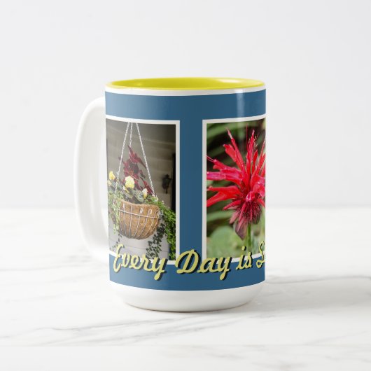 Elke dag is zaterdag Mok (Voorkant links)