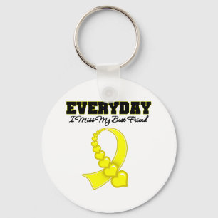 Elke dag juf ik mijn beste vriendenleger. sleutelhanger