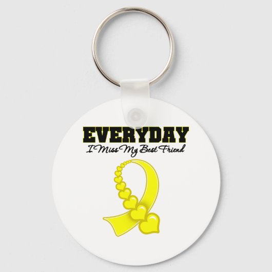 Elke dag juf ik mijn beste vriendenleger. sleutelhanger (Voorkant)