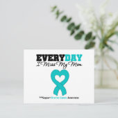 Elke dag juf ik mijn moeder briefkaart (Staand voorkant)