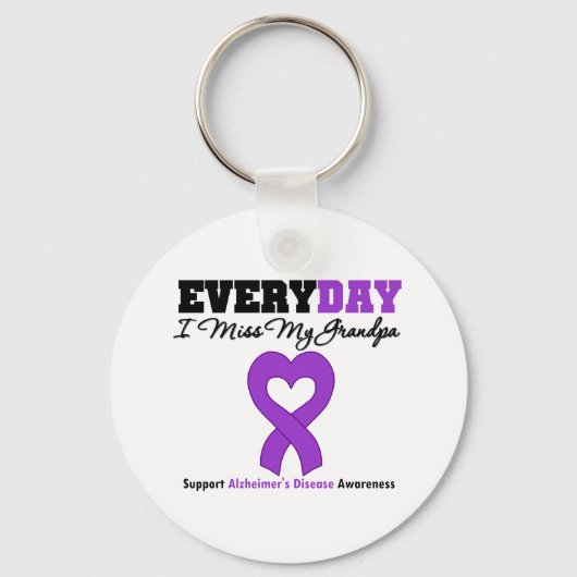 Elke dag juf ik mijn opa sleutelhanger (Voorkant)