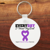 Elke dag juf ik mijn vader sleutelhanger (Voorkant)