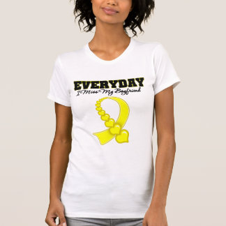 Elke dag juf ik mijn vriend Militaire T-shirt