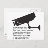 Elke dag kijk ik naar je briefkaart (Voorkant / Achterkant)