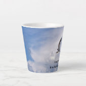 "Elke dag" Latte Mok (Voorkant)