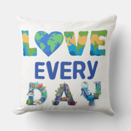 Elke dag liefde op aarde kussen