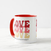 Elke dag liefde, Valentijnsdag Mok (Voorkant links)