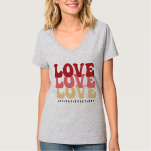 Elke dag liefde, Valentijnsdag T-shirt