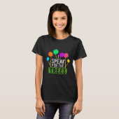 Elke dag maken bomen de aarde groen t-shirt (Voorkant volledig)