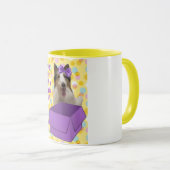 Elke dag met een hond is een geschenk mok (Voorkant rechts)