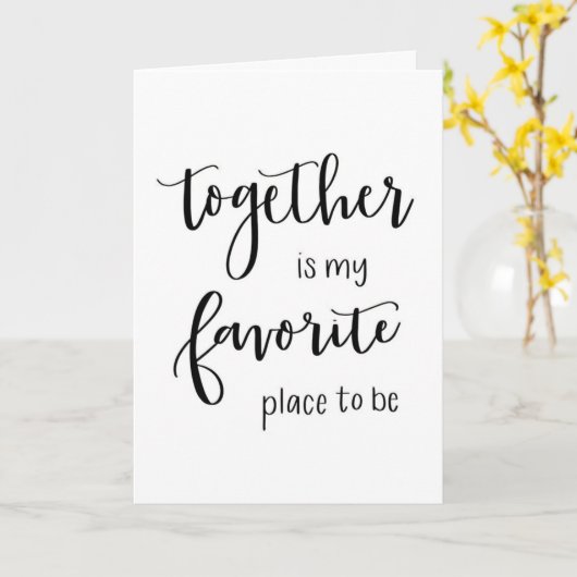 ELKE DAG "MIS IK JE MEER" KAART (Gele Bloem)