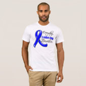 Elke dag mis ik mijn broer Colon Cancer T-shirt (Voorkant volledig)