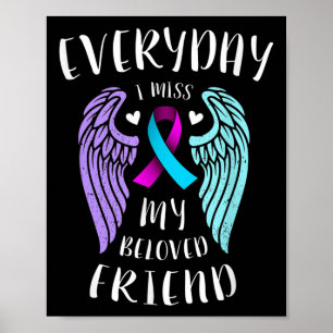 Elke dag mis ik mijn geliefde vriend - Suicide Awa Poster
