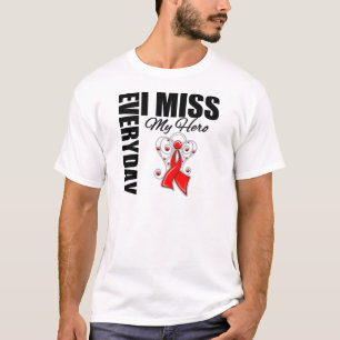 Elke dag mis ik mijn Hero Stroke Disease T-shirt