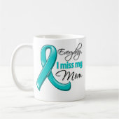 Elke dag mis ik mijn moeder ovariumkanker koffiemok (Links)