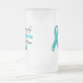 Elke dag mis ik mijn moeder ovariumkanker matglas bierpul (Center)