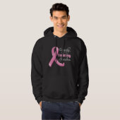 Elke dag mis ik mijn oma Breast Cancer Hoodie (Voorkant volledig)