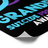 Elke dag mis ik mijn opa Suicide Prevention Award Poster (Hoek)