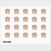 Elke Dag M'n Best Doen Ronde Sticker (Vel)