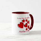 Elke dag moet Moederdag Mok (Voorkant rechts)