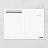 Elke dag op aarde briefkaart (Achterkant)