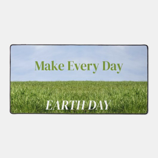 Elke dag op aarde bureaumat (Voorkant)