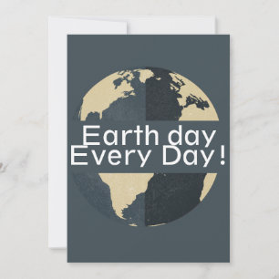 Elke dag op aarde, ga groen, Red onze planeet