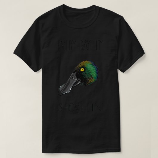 Elke dag schokte ik in het noorden t-shirt (Design voorkant)