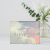 Elke dag Sky Briefkaart (Staand voorkant)