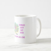 Elke dag starten Koffie-Mok Koffiemok (Voorkant rechts)