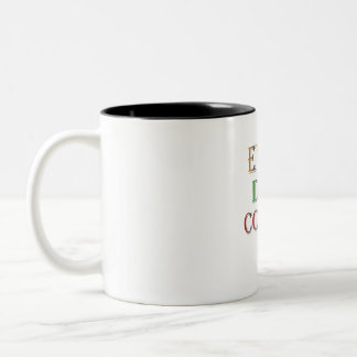 Elke Dag Telt Tweekleurige Koffiemok