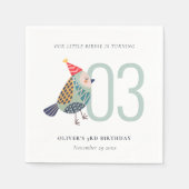 Elke dag van de dag om de dag servet (Voorkant)