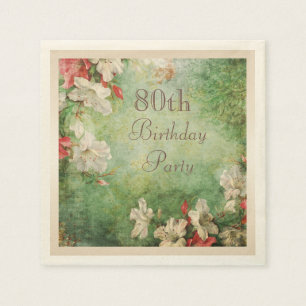 Elke dag van de Dag Shabby Chic Hibiscus Servetten