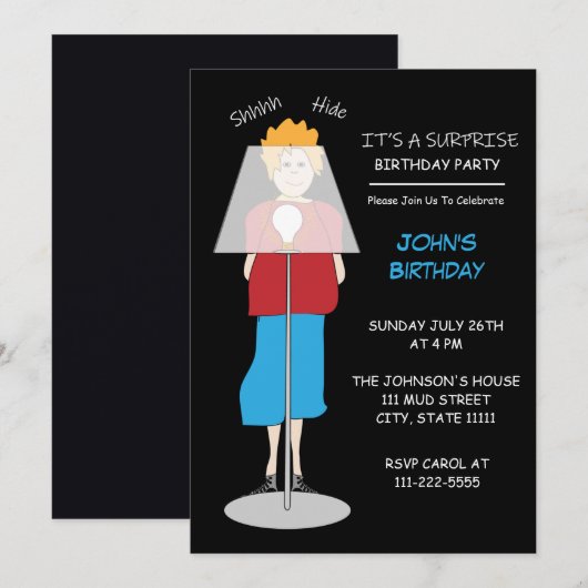 Elke dag van de dag van de dag van de dag kaart (Voorkant / Achterkant)