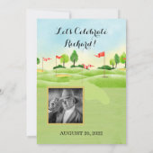 Elke dag van de Dag van de Foto Golf Party Kaart (Achterkant)