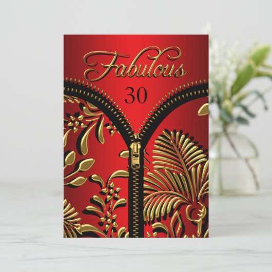 Elke dag van de feestdag in de Oude Rood Gold Blac Kaart (Staand voorkant)