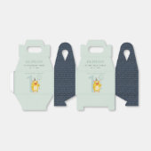 elke dag van de leeftijd een kleine gele monster bedankdoosjes (Uitgevouwen)