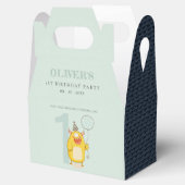 elke dag van de leeftijd een kleine gele monster bedankdoosjes (Geopend)