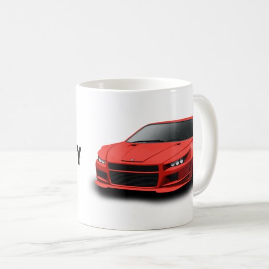 (Elke dag) volgen Koffiemok (Voorkant rechts)