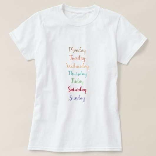 Elke dag / Vrouwen / T-shirt (Design voorkant)