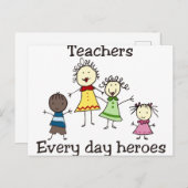 Elke dag weer briefkaart (Voorkant / Achterkant)