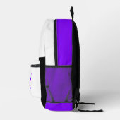 Elke dag weer inspireren bedrukte rugzak (Rechts)