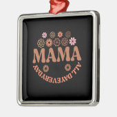 elke dag weer mama metalen ornament (Links)