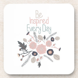 Elke dag worden botanische bloemen geïnspireerd Ro Bier Onderzetter