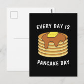 Elke dag wordt een pantserdag gevormd door een man briefkaart (Voorkant / Achterkant)