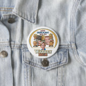 Elke democraat zal het doen ronde button 7,6 cm (In situ)