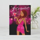 Elke doelgroep Celebration fuschia Kaart (Staand voorkant)