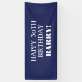 Elke donkerbruine zeemacht van de leeftijd Blue Wh Spandoek (Verticaal)